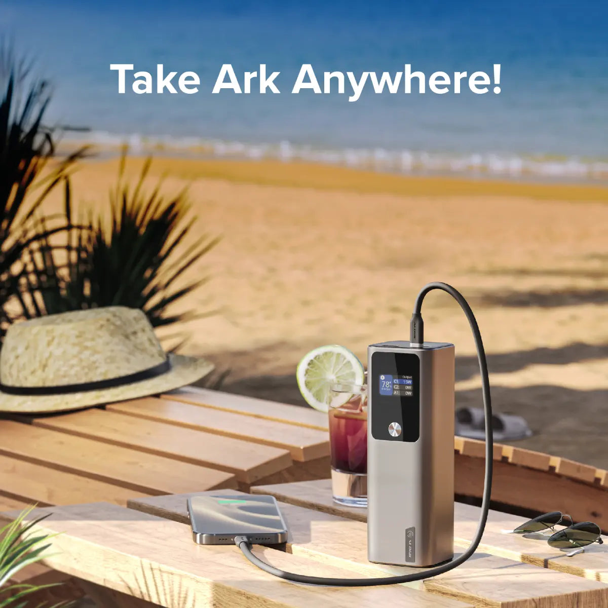 A large marketing image providing additional information about the product ALOGIC Ark 27,000mAh Power Bank with 140W USB-C Charging - Additional alt info not provided